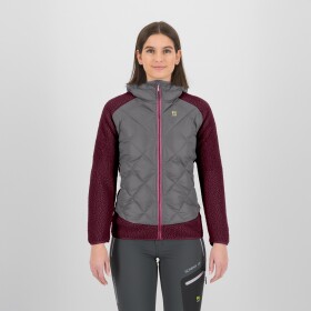 KARPOS Marmarole Retro' W Jacket, Smoked/Crimson velikost: S
