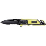 Walther 5.0729 Emergency Rescue Knife ERK fluoreszierend záchranný nůž rozbíječ skla, řezák na popruhy (d x š x v) 118 x 40 x 20 mm 1 ks