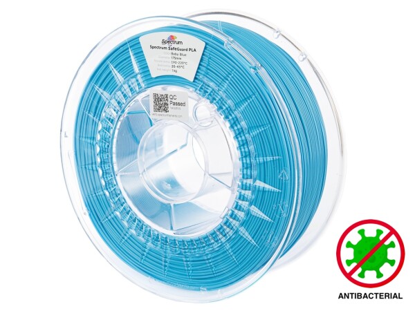 PLA SafeGuard filament Baby Blue 1,75 mm Spectrum 1 kg