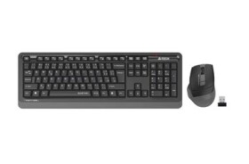 A4tech FGS1035Q šedá / set bezdrátová klávesnice + optická myš / CZ / USB (FGS1035Q-GY)