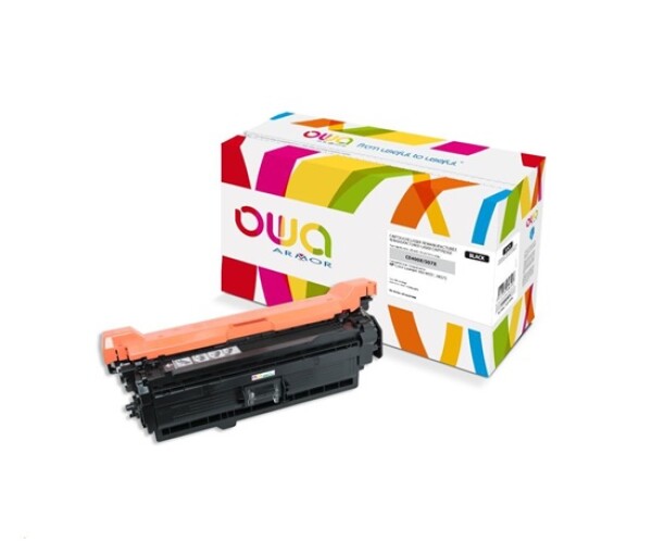 OWA Armor toner pro HP Color Laserjet Ese 500 M551, M575, 11000 Stran, CE400X, černá/black - originální EDF_1081085
