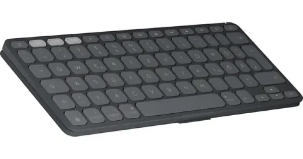 Logitech Keys-To-Go 2 grafitová / Přenosná bezdrátová klávesnice / DE layout / Bluetooth (920-013004)