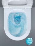 DURAVIT - ME by Starck Závěsné WC s HygieneFlush, Rimless, HygieneGlaze, bílá 2579092000