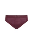 Dámské merino kalhotky ICEBREAKER Wmns Merino 125 Cool-Lite Sprite Hipster, Dark Berry velikost: XS