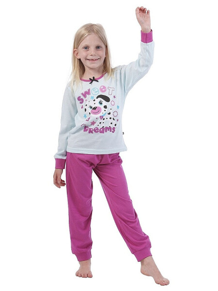 Calvi Dívčí pyžamo 23-108 - CAL23-108 BASS 110