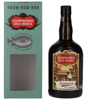 Compagnie des Indes JAMAICA Rum Navy Strength 5y 57% 0,7 l (holá lahev)