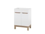 COMAD - Skříňka pod umyvadlo 60cm 2 dvířka BALI bílá 5907611647462