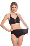 Dámské kalhotky MIDI L-FIT6000MD-02 černá XS/M