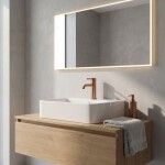 REA - Umyvadlová baterie Rivo Brush Copper REA-B6537