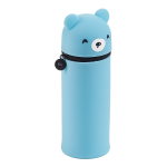 Miquelrius B2F - penál se zipem Little Pets, medvěd, sv. modrý