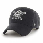 47 Brand Pánská kšiltovka Pittsburgh Pirates MLB Black & White MVP Adjustable