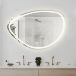 REA - Zrcadlo LED 70x100cm FOG HOM-05516
