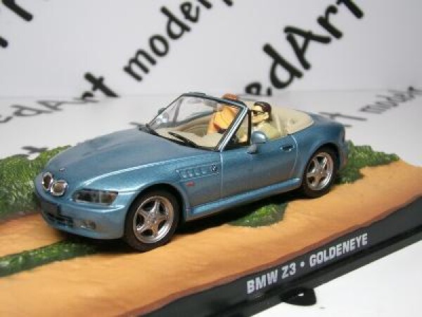 007James Bond BMW Z3 - GOLDENEYE - IXO/ALTAYA 1:43