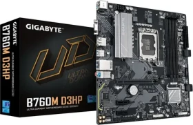 GIGABYTE B760M D3HP / B760 / LGA1700 / 4x DDR5 / 4x SATA III / USB / 1x PCIE x16 / 1x GLAN / 2x M.2 / mATX (B760M D3HP)