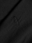 Pánské merino triko dlouhý rukáv ICEBREAKER Mens 200 Oasis LS Crewe, Black velikost: S