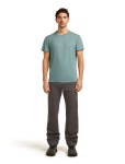 Pánské merino triko s krátkým rukávem ICEBREAKER Mens Mer Core SS Tee, Blue Ash velikost: XL