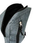 Batoh přes jedno rameno Steve, tmavě šedá