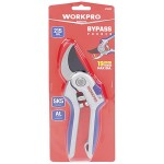 WorkPro WP332010 Kovadlinkové nůžky, s nastavením výšky sečení, vč. nůžkového adaptéru na trávu a keře