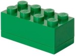 Úložný box LEGO Mini 8 - tmavě zelený