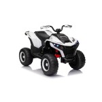 Mamido Dětská elektrická čtyřkolka Fast Wheel 4x4 bílá