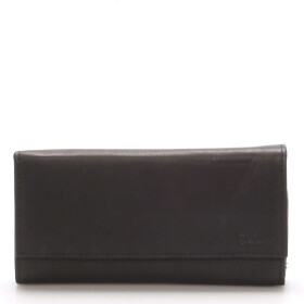 Kožená peněženka DELAMI, číšnická kasírka BLACK