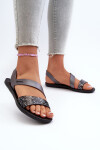 Dámské sandály Ipanema Vibe Sandal Fem Black and Silver Velikost: 41/42