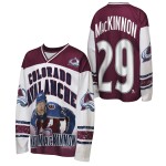 Outerstuff Dětské tričko Nathan MacKinnon #29 Colorado Avalanche NHL Player Polyester Top Velikost: Dětské XL (170 – 176)