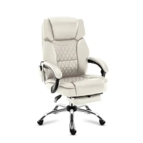 Mark Adler Boss 6.0 béžová / Kancelářské masážní křeslo / nosnost 130 kg (MA-BOSS 6.0 BEIGE)