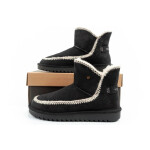 Wrangler Elsa zimní kotníkové boty zateplené pohodlné módní černé 39