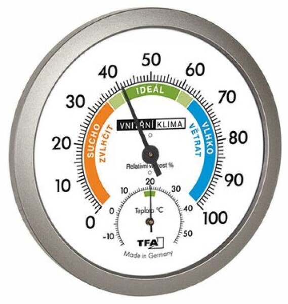 TFA 45.2042.50CZ - Kombinace (Teploměr + Vlhkoměr) 120 mm (TFA45.2042.50CZ)