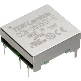TDK-Lambda CC6-0512SF-E DC/DC měnič napětí do DPS 5 V/DC 12 V/DC, 15 V/DC 0.5 A 6 W Počet výstupů: 1 x Obsah 1 ks