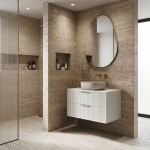 REA - Koupelnová skříňka pod umyvadlo Mono 80cm White REA-M0403