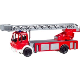 Herpa 094108 H0 model zásahového vozidla Mercedes Benz SK88 otočný žebřík, hasiči