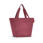 Nákupní taška přes rameno Reisenthel Shopper M Twist maroon