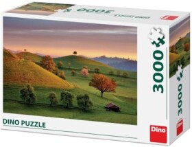 Puzzle Pohádkový východ slunce 3000 dílků - Dino