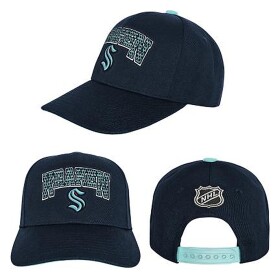 Outerstuff Dětská kšiltovka Seattle Kraken NHL Essentials Procrown