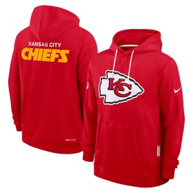 Nike Pánská mikina Kansas City Chiefs NFL 2025 Sideline Standard Issue Hoodie Velikost: 3XL