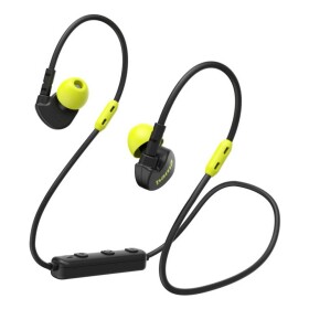Hama špuntová sluchátka (In Ear) černá, žlutá sportovní