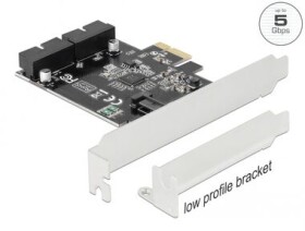 Delock Karta PCI Express - 2 x interní pinové konektory / USB 3.0 (90387)