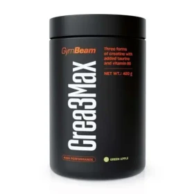 Crea3Max - GymBeam (zelené jablko, 420 g) (111040-1-420g-greenapple)