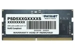 Patriot Signature 32GB (1x32GB) 5600MHz / SO-DIMM / DDR5 / CL46 / On-Die ECC / Unbuffered / 1.1V (PSD532G56002S)