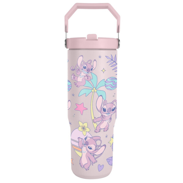 Lilo a Stitch cestovní hrnek s uchem - Angel - EPEE
