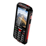 EVOLVEO StrongPhone W4 černo-červená / 2.8" / 2MP / Dual-SIM / IP68 (SGM SGP-W4-BR)