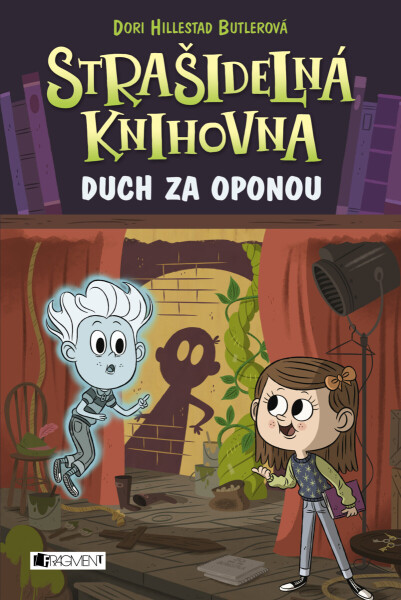Strašidelná knihovna - Duch za oponou - Dori Butlerová Hillestad