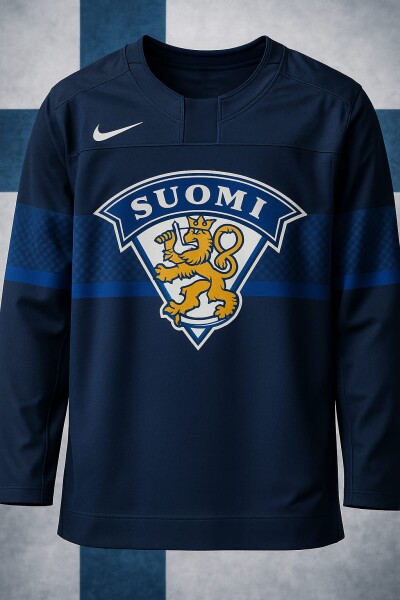 Dres Finland NIKE IIHF World Championships replica Velikost: L