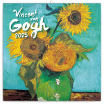 Kalendář 2025 poznámkový: Vincent van Gogh, 30 30 cm