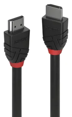 Lindy Black Line černá / HDMI kabel / 10 m / HDMI 2.0 / 4K 30Hz (36468)