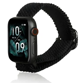 Beline Textile řemínek pro Apple Watch černá / Řemínek / Textilní / Nastavitelný / 38/40/41 mm