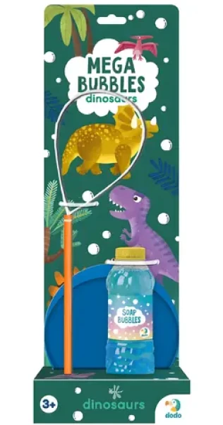 DODO Bublifukový set Dinosauři