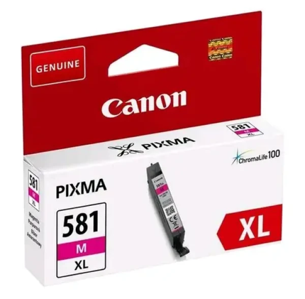 Peach Canon Inkoustová náplň CLI-581XL, 10ml, kompatibilní - modrá
